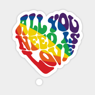 All You Need Is Love Magnet