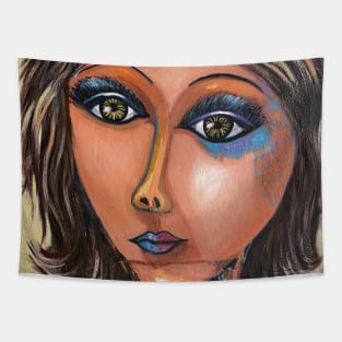 Woman's portrait Tapestry