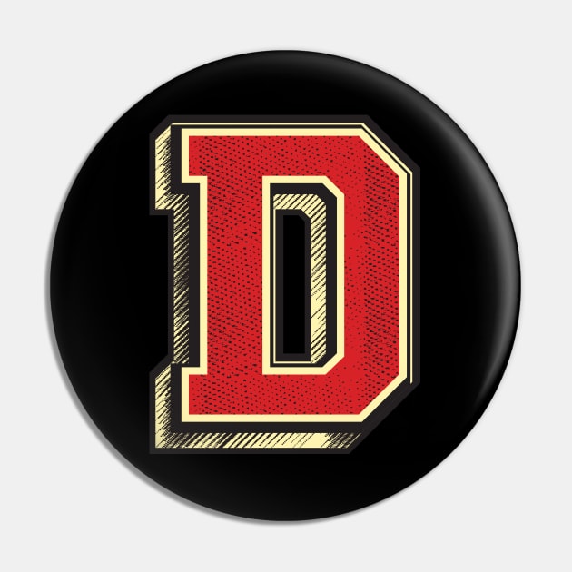 Divine Vintage style Alphabet Letter D ✪ Perfect gift for babies and kids Pin by Naumovski