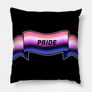 genderfluid pride banner Pillow