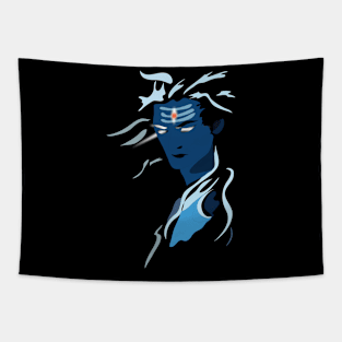 shiva god india Tapestry