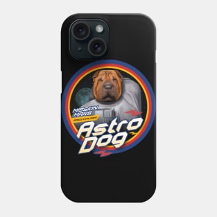 Shar Pei Dog astronaut Phone Case