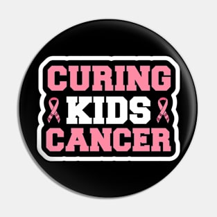 Curing Kids Cancer T Shirt For Women Men Pin