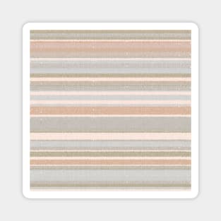 Country Linen / Neutral Stripes Magnet