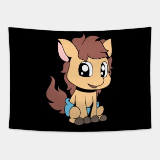 Kawaii Baby Pony Tapestry