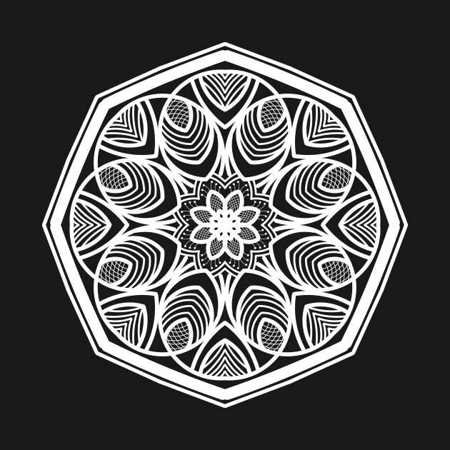 Mandala magic circle 05 by B&E