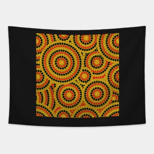 Awesome Aboriginal Dot Art Tapestry