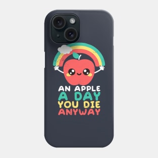 an apple a day Phone Case