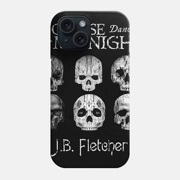 The Corpse Danced at Midnight book cover, distressed Phone Case by MonkeyKing