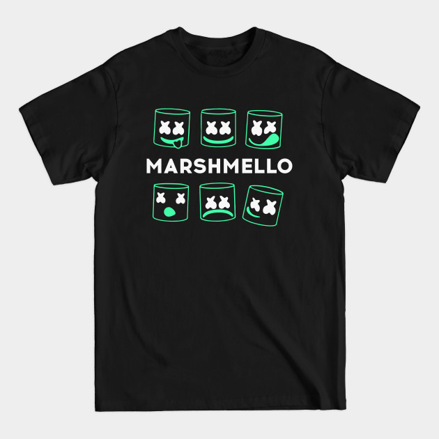 Disover Marshmello smile - Marshmello - T-Shirt