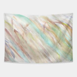 Abstract Watercolour Lines Tapestry