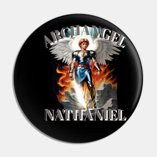 Archangel Nathaniel Pin