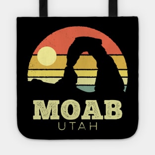 Moab Utah Arches Vintage Sunset Tote