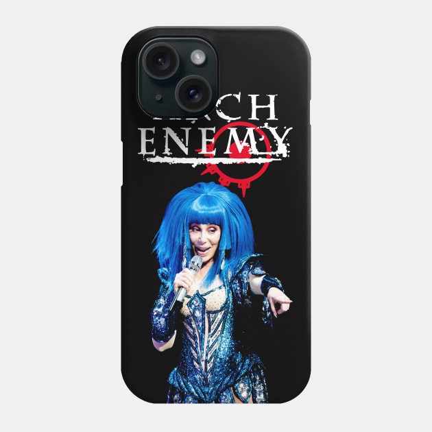 Arch Enemy "Cher" Parody Phone Case by lilmousepunk