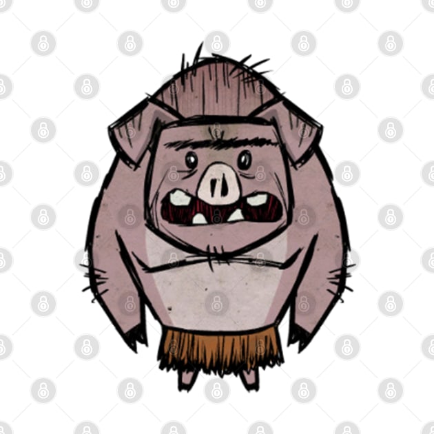 Don't Starve Pig by Geektuel