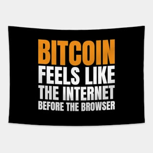 Bitcoin Is Like The Internet Before The Browser. Funny BTC Tapestry