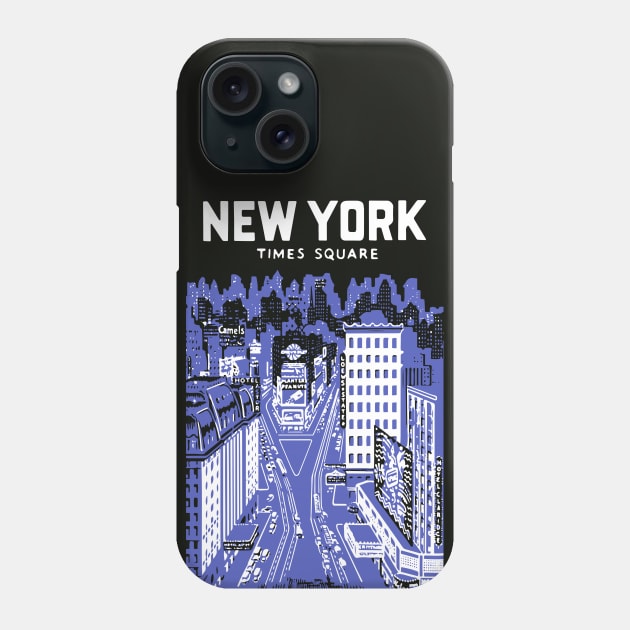Times Square Phone Case by Widmore