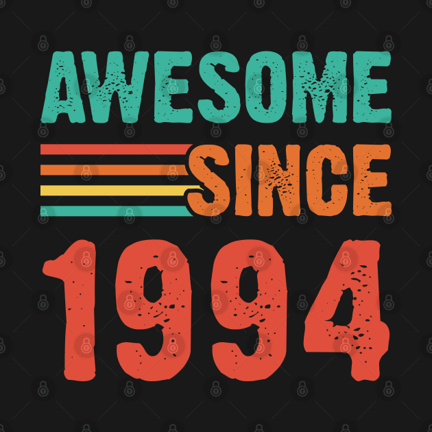 Vintage Awesome Since 1994 by Emma