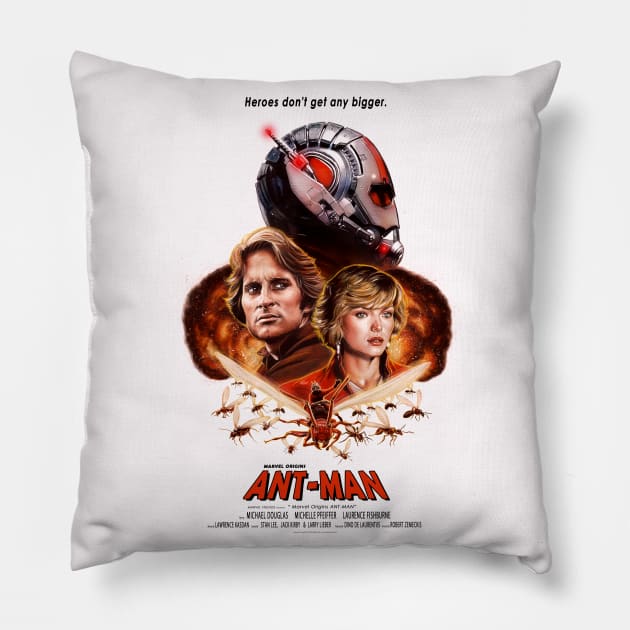 Ant-Man Origins Pillow by BigMike