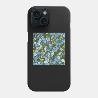 Pretty Forget-me-not Flower Pattern Phone Case