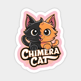 Chimera cat cut cat Magnet