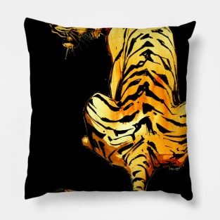 Just A Coy Tigress Pillow