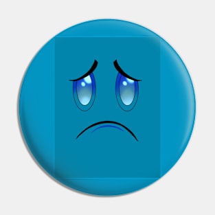 Sad emoji Pin