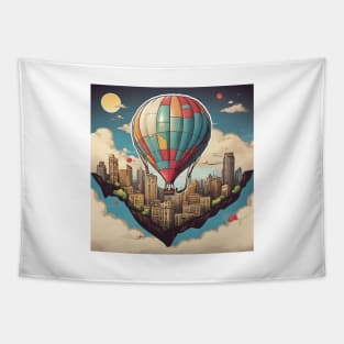 Air Balloon Aircraft Sky Wings Travelling Airport Wing Tapestry