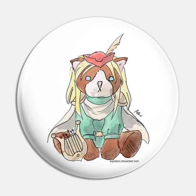 Harlock the Cat Cosplay: Spoony Bard Gilbert Pin by Aqutalion