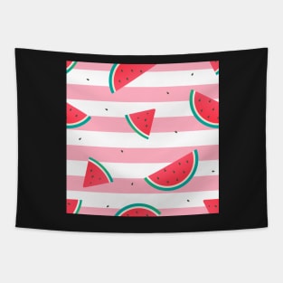 Watermelon Stripes Tapestry