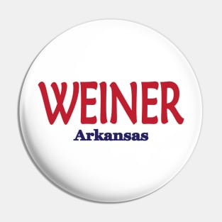 Weiner, Arkansas Pin