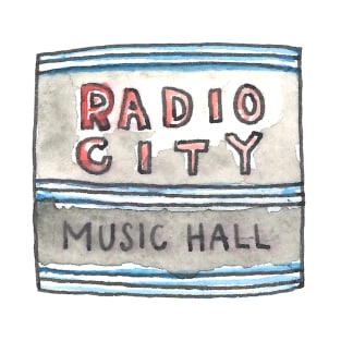 New York City Icons: Radio City Music Hall T-Shirt