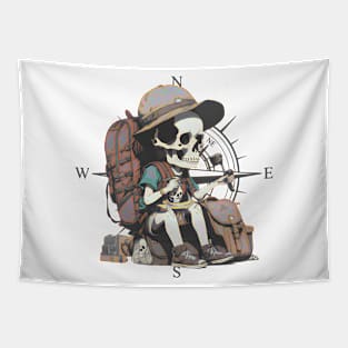 Wandering Skull Trek Tapestry