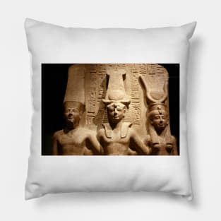 Ramses II with Amun and Hathor Pillow