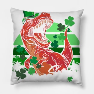 Saint Patrick’s Day Pat-REX funny Pillow