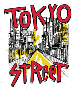 Tokyo street Magnet