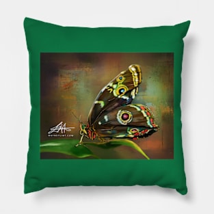 Digital Butterfly 2 Pillow