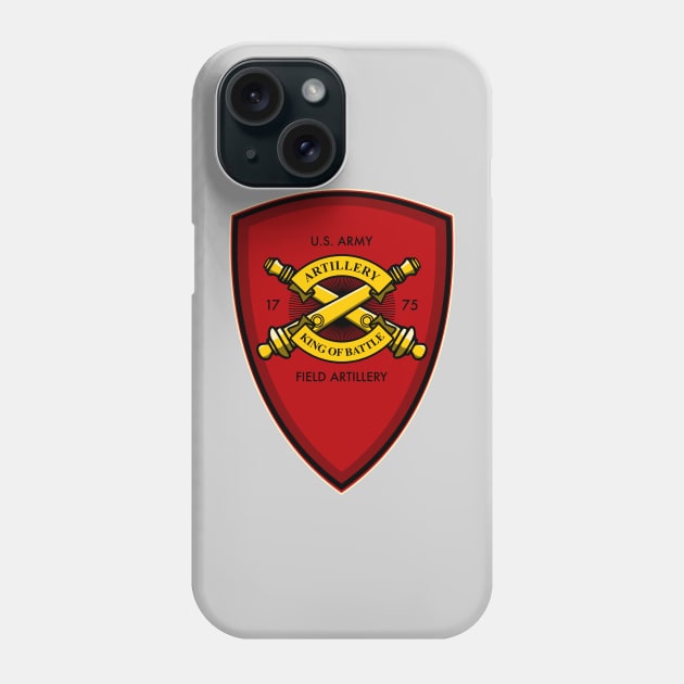 US Army Field Artillery Phone Case by TCP