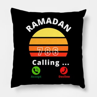 RAMADAN 786 CALLING RAMADAN Pillow