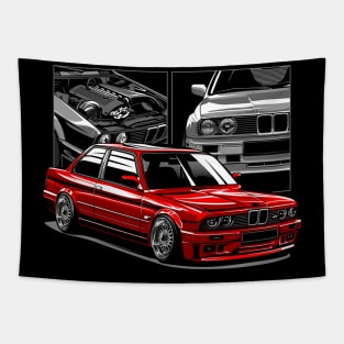 BMW E30 M3 Tapestry