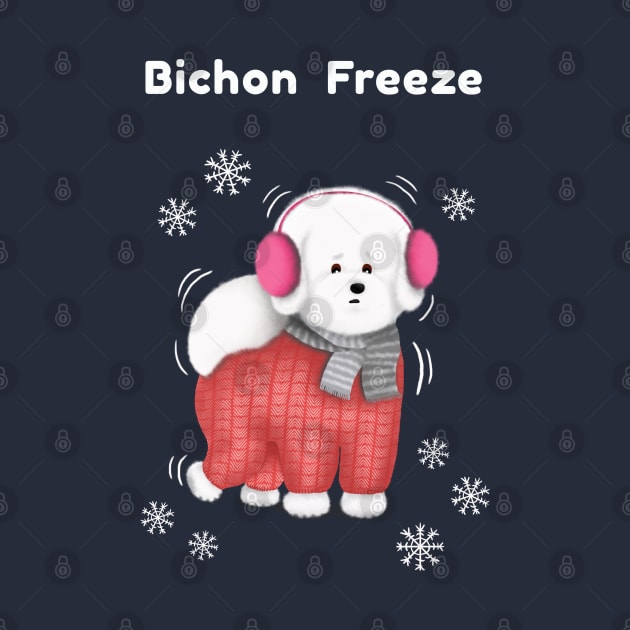 Bichon Freeze by illucalliart