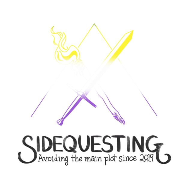 Nonbinary Sidequesting Logo by Sidequesting