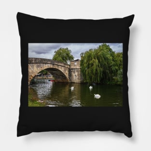 Halfpenny Bridge And Tollhouse Lechlade Pillow