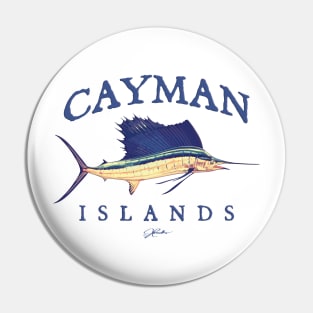 Cayman Islands Vintage Sailfish Pin