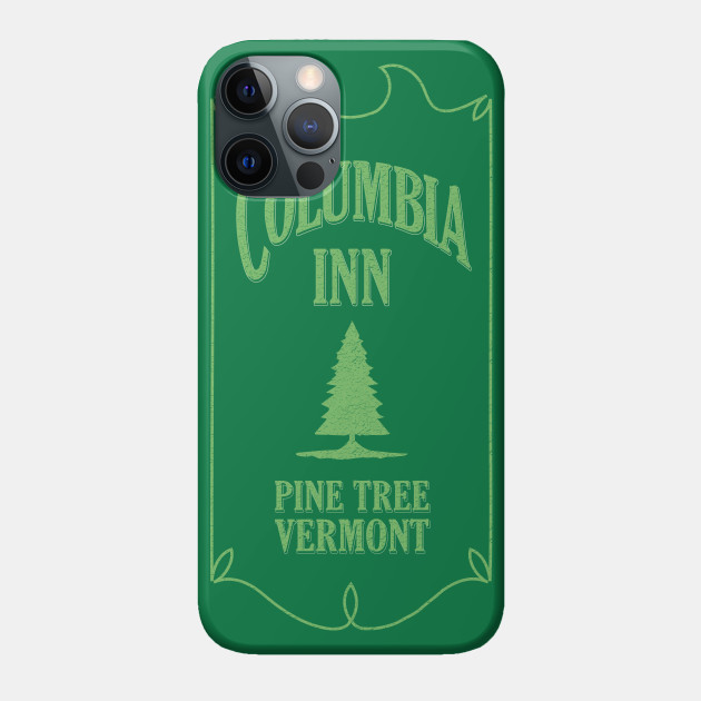 Dreaming of a White Christmas, Dark Background - White Christmas - Phone Case