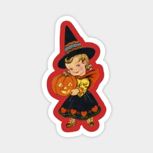 Halloween The Cute Witch Magnet