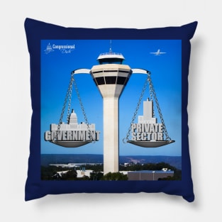 CD152: Air Traffic Control Privatization Pillow