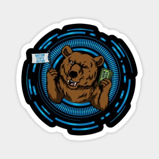 The Bear - Cyber War Series Magnet