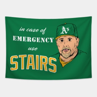 Emergency Stairs Tapestry