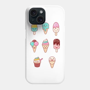 Ice Cream Emoji Complete Pack Phone Case